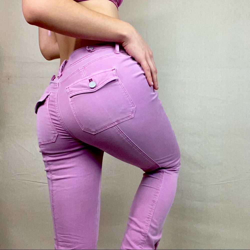 Y2K pink pants